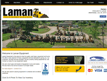 Tablet Screenshot of lamanequipment.com
